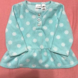 Long sleeve 9 months babygirl top.